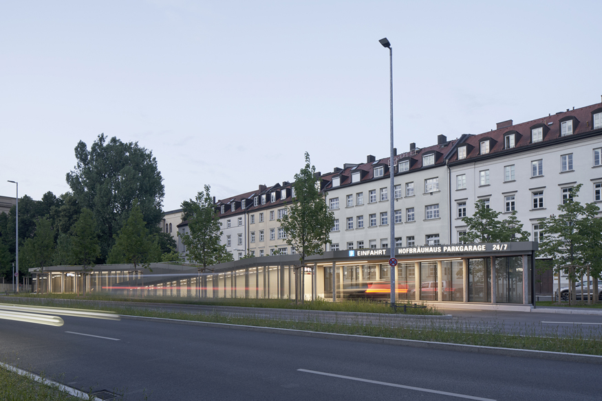 Tiefgarage am Thomas-Wimmer-Ring in München
