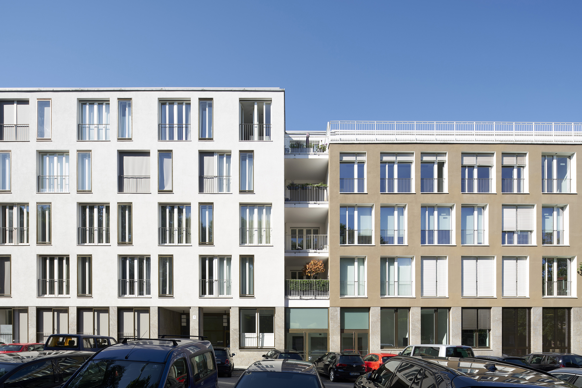 Montgelas Park München, Wohn- und Bürogebäude